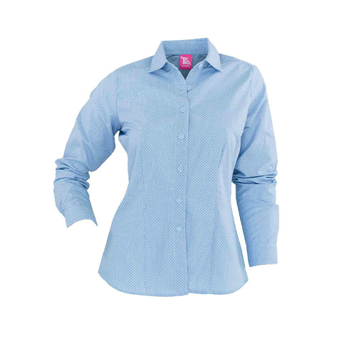 CAMISA BBO TUNEZ DAMA MANGA LARGA - Artículos Promocionales MAS RECIO